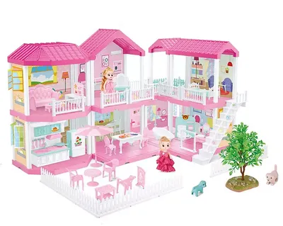 Как сделать дом для куклы своими руками? Большой дом с мебелью для кукол  Барби | Doll house plans, Kids doll house, Diy dollhouse furniture
