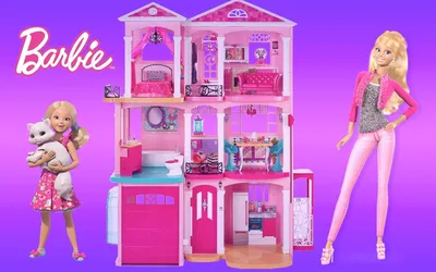 Дом Barbie Малибу FXG57 купить по цене 89990 ₸ в интернет-магазине Детский  мир