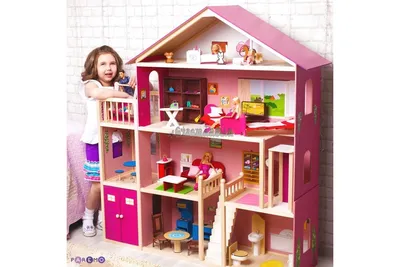 Дом для кукол Барби и Лол + мебель 9 единиц для кукол лол №1029724 - купить  в Украине на Crafta.ua