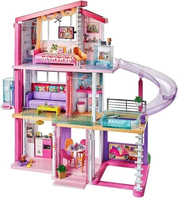 Купить кукольный дом Barbie Dreamhouse, цены на Мегамаркет