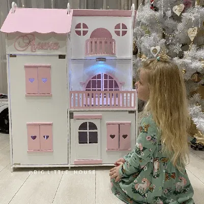 Набор игровой Barbie дом+куклы +аксессуары GLH56 купить по цене 75590 ₸ в  интернет-магазине Детский мир