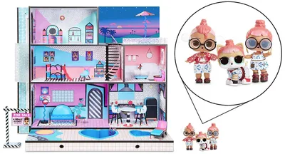 Огромный дом 2в1 для кукол Лол Барби мебель ляльковий будинок іграшки: 3  350 грн. - Аксессуары для кукол и пупсов Днепр на Olx
