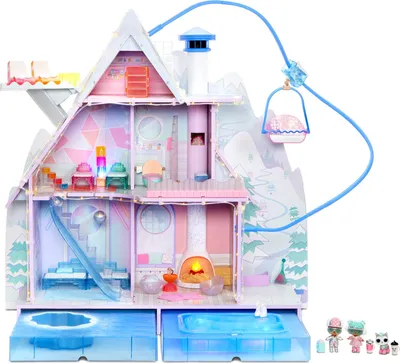 Кукольный домик MGA L.O.L. Surprise OMG – Большой кукольный дом, 4 этажа  (100x25x70 cm) ЛОЛ Дом цена | pigu.lt