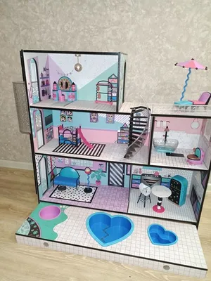 LOL Surprise House Интерактивный кукольный дом | Игрушки | Детские товары |  Ярмарка | Для мам