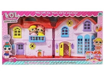 Кукольный домик MGA L.O.L. Surprise OMG – Большой кукольный дом, 4 этажа  (100x25x70 cm) ЛОЛ Дом цена | 220.lv