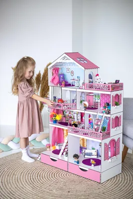Кукольный домик. Домик для кукол LOL с аксессуарами. Уютный дом с мебелью и  куклами - купить с доставкой по выгодным ценам в интернет-магазине OZON  (827160701)