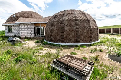 Дом геодезический купол Biodomes - unwonted.ru