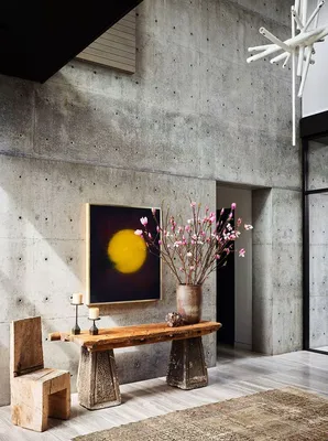 Дом знаменитости: Впечатляющий современный особняк Марии Шараповой в  Лос-Анджелесе 〛 ◾ Фото ◾ Идеи ◾ Дизайн | Concrete interiors, Concrete wall,  Celebrity houses