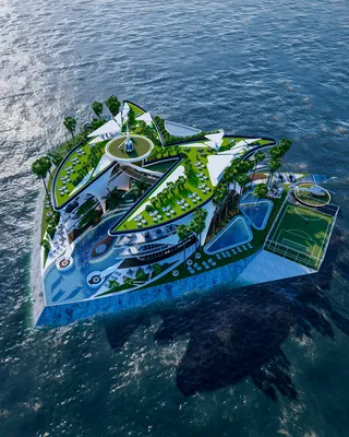 Известный кубинский архитектор представил концепт особняка Месси в Майами –  выглядит, как отдельная мультивселенная🔥 - Гаспачо - Блоги - Sports.ru
