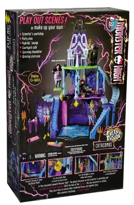 BJR18 Игровой набор Monster High Дом-катакомбы, серия Школа Монстров NEW  купить онлайн в Риге - лучшая цена (дешево)