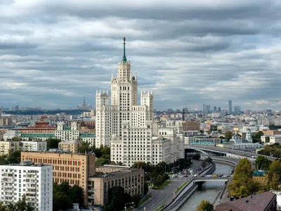 Москва | Фотографии | №2747 (Балконы квартир высотки на Котельнической)