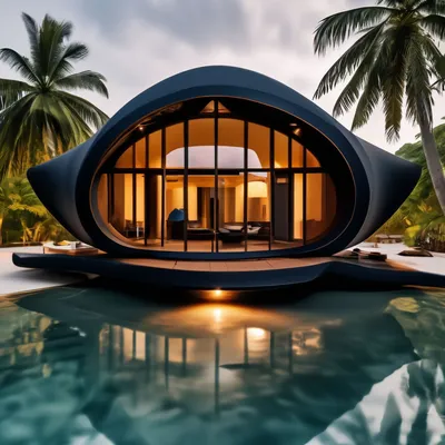 Резиновый дом на Мальдивах» — создано в Шедевруме