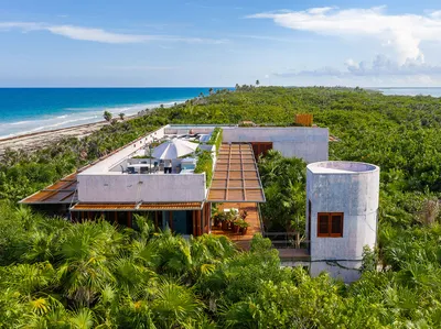 Дом на берегу Карибского моря по проекту Productora