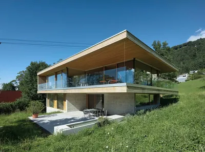 Дом на склоне в Австрии 8 - Блог \"Частная архитектура\"