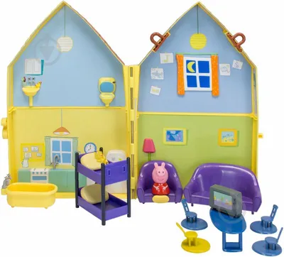 Peppa Pig House Art.PEP0700 Игровой набор Дом Пеппы купить по выгодной цене  в BabyStore.lv