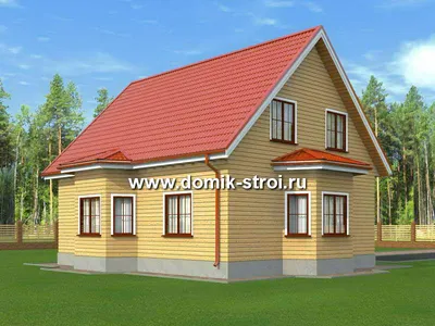 Проекты домов с эркером и проекты коттеджей с эркером | DOM4M в Украине