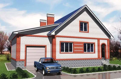 Проекты домов с гаражом - под одной крышей