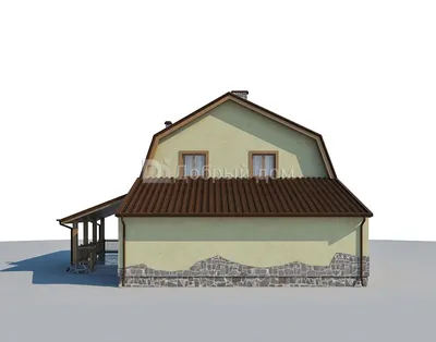 Дом с гаражом под одной крышей | Смотреть 53 идеи на фото бесплатно