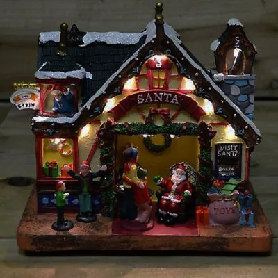 Купить Рождественский орнамент, украшения Санта-Клауса, лампа, деревянная  полая подвесная подвесная лампа для дома, спальни | Joom