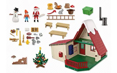 Дом Санта Клауса в Лапландии зима …» — создано в Шедевруме