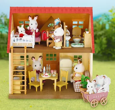 Sylvanian Families Трехэтажный дом (подарочный набор) - купить с доставкой  по выгодным ценам в интернет-магазине OZON (1269351818)