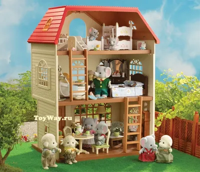 Набор Sylvanian Families Уютный домик 5567 купить по цене 5099 ₽ в  интернет-магазине Детский мир