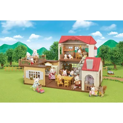 Характеристики Набор игровой Sylvanian Families Большой дом со светом,  сильваниан фемелис - Интернет-магазин WADOO.RU