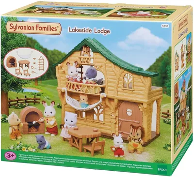 Набор Sylvanian Families \"Большой дом со светом\", новый 84508040: 200 руб.  | Интернет-магазин kari