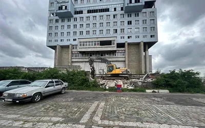В Калининграде начали сносить Дом Советов — РБК