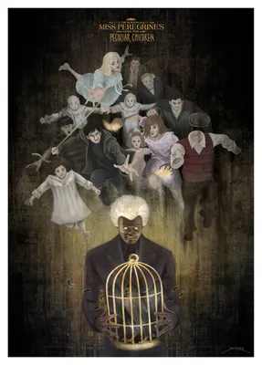 Дом странных детей Мисс Перегрин: Иллюстрированные постеры - YouLoveIt.ru