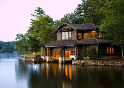 дом у реки 〛 ◾ Фото ◾ Идеи ◾ Дизайн