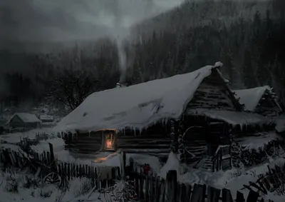 Как выглядят брошенные дома в деревне? Зимой особенно грустное зрелище. |  IvanDementievskiy . | Дзен