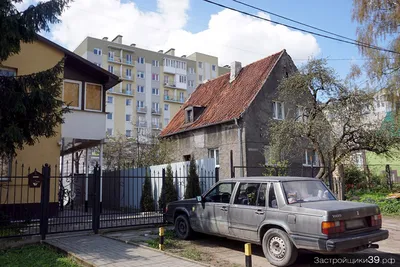 На улице Киевской в Калининграде завершают ремонт двух довоенных домов