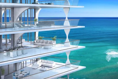 57-этажный жилой комплекс Jade Signature на берегу океана (Майами)