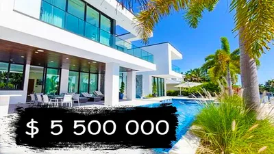 Купить виллу в Майами Бич, США цена 4 500 000$ у моря элитная недвижимость  ID: 112090