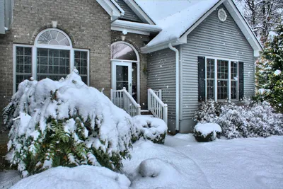 Картинки красивые дома в снегу (68 фото) » Картинки и статусы про  окружающий мир вокруг