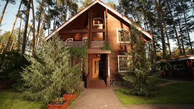 Эксклюзивный дом в сосновом лесу Конча-Заспа