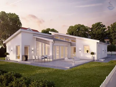 X7. Одноэтажный дом в средиземноморском стиле – Архитектурная студия Pollio  | pollio.kz