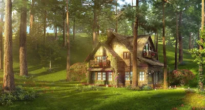 Сказочный дом-треугольник в лесу с прекрасным видом, который построили за  месяц