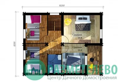 Проект дома из лафета Жасмин: Портфолио наших работ | ЛАФЕТОФФ
