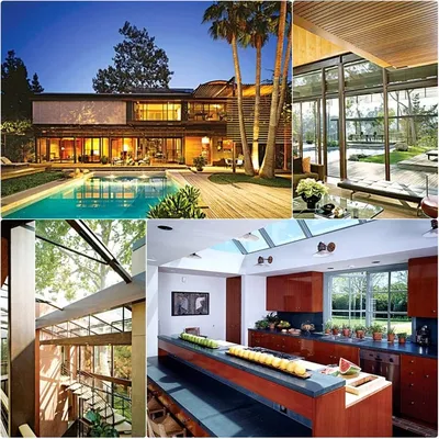 Деревянные дома: Кое-кто из голливудских звёзд предпочитает жить в  деревянном доме. Угадайте кто?