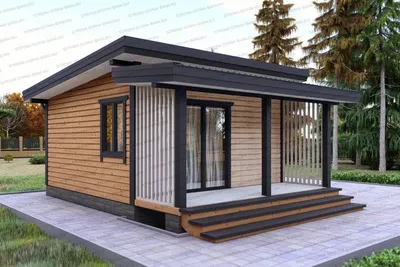 Проект В-2: Дом-Баня из бруса 6х8,5 м. - 521 000 рублей|Строительство в  Якутске - Екатерем