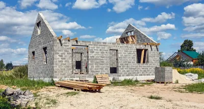 Строительство дома из арболита || Лесдревпром – производство арболитовых  блоков, строительство домов из арболита под ключ, тел. +7 (495) 729-88-60
