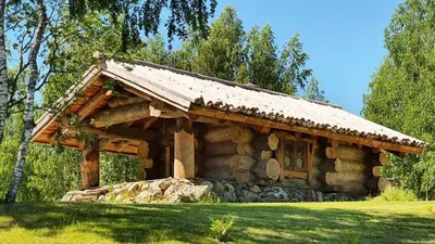 Строительство домов из оцилиндрованного бревна | Журнал «Деревянные дома»