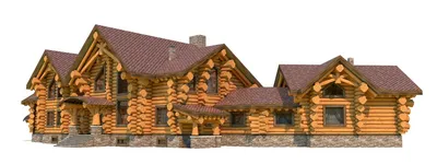 Деревянный дом проект №285 площадь 214,3 м2 12,3х14,8 , цена 5125000