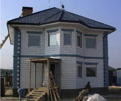 Проект дома из газобетона 8x12 - A-130 от 2 105 014.8 руб