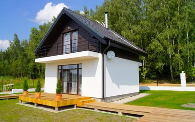 Двухэтажный дом из газобетонных блоков 107 м² – ИнтерСтройДизайн,  Екатеринбург