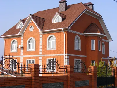 Проект двухэтажного дома из керамического блока и облицовочного кирпича с  гаражом 96,9 м2 - купить в Москве, цены на Мегамаркет