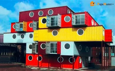 Дизайнерские проекты домов из контейнеров