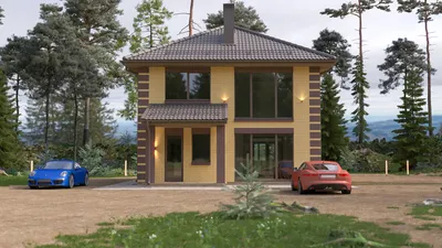 Кирпичные дома от House Concept
